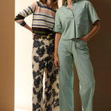 POL CLOTHING - Sela Multi Knit - Blue Multi