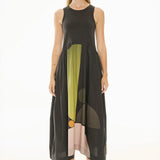 POL CLOTHING - Belle Print Tank Dress - Art Print