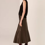 POL CLOTHING - Hugo Skirt - Choc
