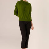 POL CLOTHING - Rowan Drawcord Knit - Green