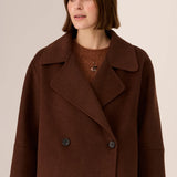 POL CLOTHING - Cohen Cropped Wool Jacket - Walnut