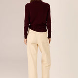 POL CLOTHING - Lana Wide Leg Jean - Ivory