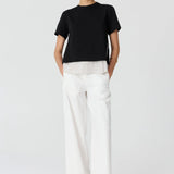 POL CLOTHING - Mirel Multimedia Tee - Black