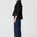 POL CLOTHING - Anise Crop Denim Pant - Denim