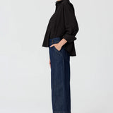 POL CLOTHING - Anise Crop Denim Pant - Denim
