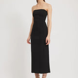 Tojha - Prim Bonded - Crepe Dress - Black