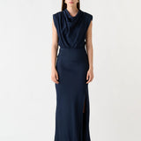 ESMAEE - Prism Maxi Dress - Admiral Navy