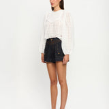 KIVARI - Paige Blouse - Ivory