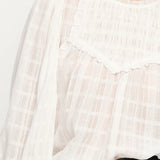 KIVARI - Paige Blouse - Ivory