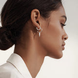 MURKANI - Plain Huggies 11mm | Silver
