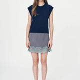 ROWIE - Quinn Merino Knit Vest - Royal Blue