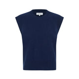 ROWIE - Quinn Merino Knit Vest - Royal Blue