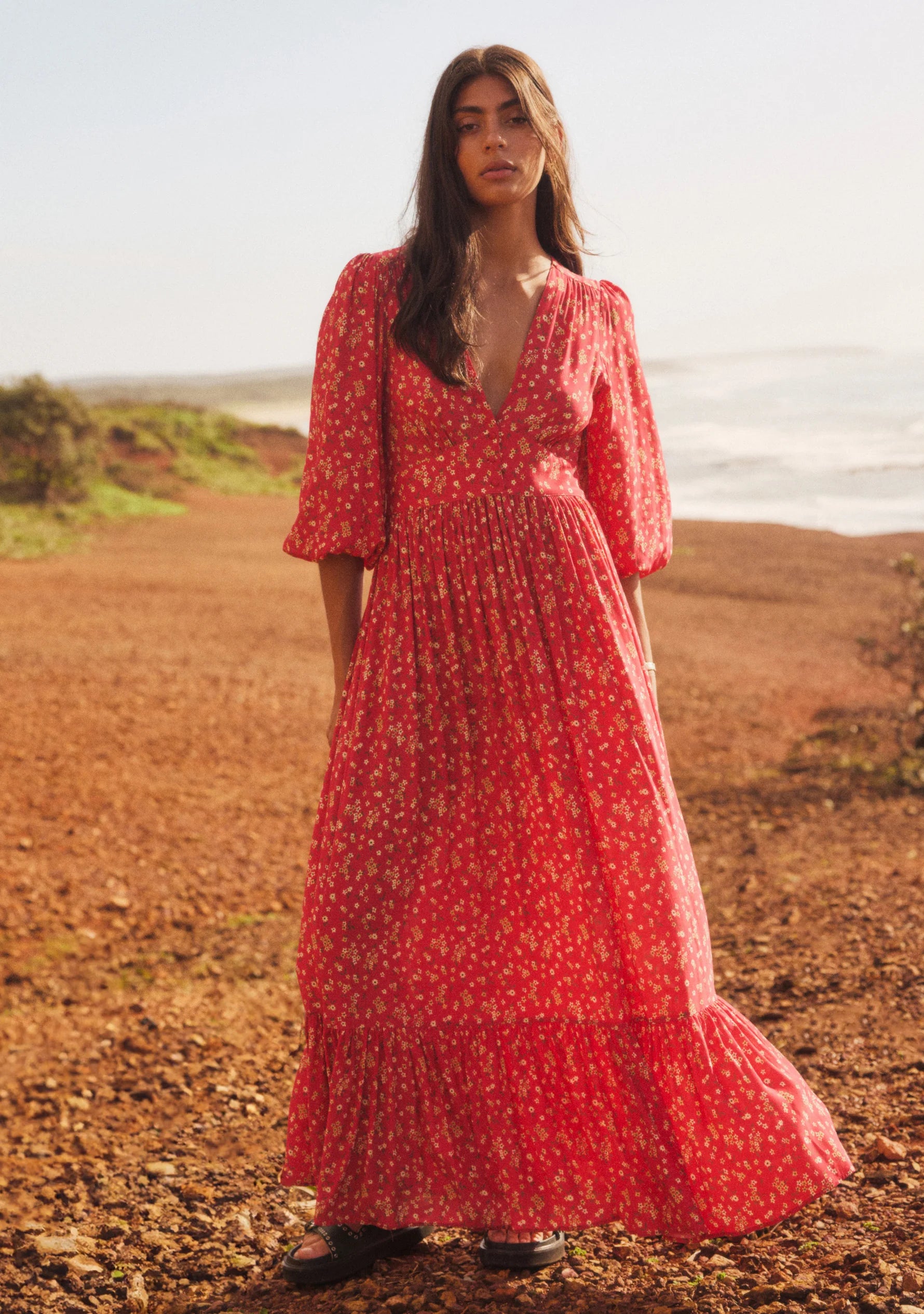 AUGUSTE Raquel Maxi Dress