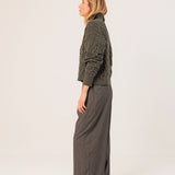 INDI & COLD - Chaqueta Cable Knit - Khaki