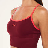 P.E NATION - Release Seamless Tank - Cabernet / Strawberry