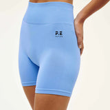 P.E NATION - Restore Seamless Bike Short - Cornflower Blue