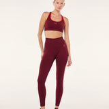 P.E NATION - Restore Seamless Legging - Cabernet / Strawberry
