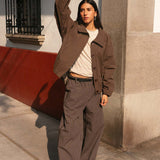ROWIE - Gabe Lounge Pants - Cacao Check