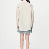 ROWIE - Ramona Stripe Long Sleeve Shirt - Heritage