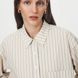 ROWIE - Ramona Stripe Long Sleeve Shirt - Heritage