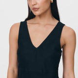 ROWIE - Regina Linen Mini Dress