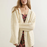 AUGUSTE - Zoya Cardigan - Pearl