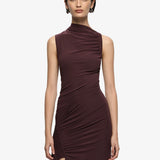 BEC + BRIDGE - Marabou Maxi Dress - Aubergine