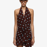 BEC + BRIDGE - Mathilde Halter Mini Dress - Polka Dot