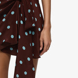 BEC + BRIDGE - Mathilde Halter Mini Dress - Polka Dot