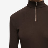 BEC + BRIDGE - Moneta L/S - Dark Chocolate