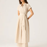 MOS THE LABEL - Francisca Shirt Dress