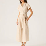 MOS THE LABEL - Francisca Shirt Dress