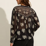 AUGUSTE - Elsa Blouse - Black Mable
