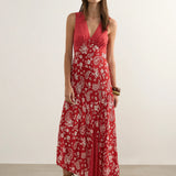 AUGUSTE - Rochelle Midi Dress - Sterling Print