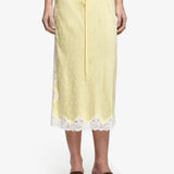 BEC + BRIDGE - Zana Midi Skirt - Lemon Cream