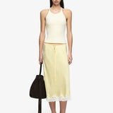 BEC + BRIDGE - Zana Midi Skirt - Lemon Cream