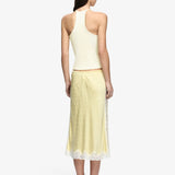 BEC + BRIDGE - Zana Midi Skirt - Lemon Cream