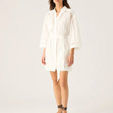 MOS THE LABEL  - Valentina Mini Dress - White