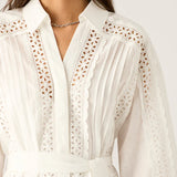 MOS THE LABEL  - Valentina Mini Dress - White
