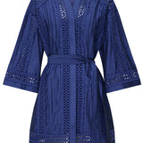 MOS THE LABEL - Valentina Mini Dress - Cobalt Blue