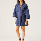 MOS THE LABEL - Valentina Mini Dress - Cobalt Blue