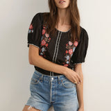 AUGUSTE - Adelle Blouse - Black