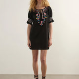 AUGUSTE - Alana Mini Dress - Black