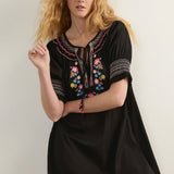 AUGUSTE - Alana Mini Dress - Black