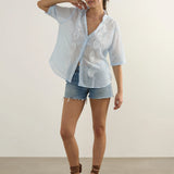 AUGUSTE - Sardine Blouse - Blue