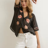 AUGUSTE - Vesper Embroidered Blouse