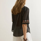 AUGUSTE - Vesper Embroidered Blouse