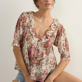 AUGUSTE - Rafael Blouse - Francesca Print