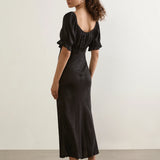 AUGUSTE - Enid Midi Dress - Black