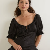 AUGUSTE - Enid Midi Dress - Black